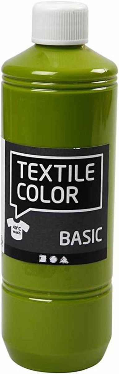 Textile Color Basic, kiwi, 500ml [HOB-34169]